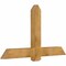 Ekena Millwork Eugene Rough Sawn Timber Gable Bracket, Western Red Cedar, 60"W x 35"H x 4"D x 6"F, 14/12 Pitch GBW060X35X0406EUG00RWR - alternate 5